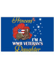 Not Just A Princess I'm A Wwii Veteran's Daughter Custom Design For Family Horizontal Poster