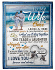 I'm So In Love With Everything Little Thing About You Great Gift For Wife Sherpa Fleece Blanket