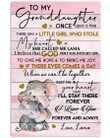 I Love You Forever And Always Quote Gift For Granddaughter From Lama Vertical Poster