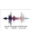 Speech Language Pathologist Special Custom Design Horizontal Poster
