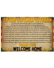 To The Vietnam Veteran Thank You Perfect Gift For Veterans Day Horizontal Poster