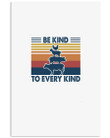 Be Kind To Every Kind Retro Gift For Family Vertical Poster