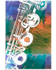 Flute Detail Special Custom Design For Music Lovers Vertical Poster