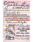 We Love You Forever And Always Quote Gift For Granddaughter From Nana And Pops Vertical Poster