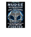 The Title Nurse Cannot Be Inherited Nor Purchased Gifts Peel & Stick Poster