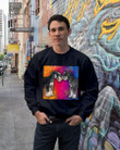 With Dog Graphic Design Gift For Schnauzer Lovers Sweatshirt