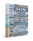 I Am So Proud Of You Son's Gift From Maymay Matte Canvas Matte Canvas