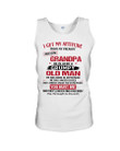 I Get My Attitude From My Freakin' Awesome Grandpa Was Born In September Unisex Tank Top