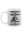 Mom And Son The Legend And The Legacy Mug