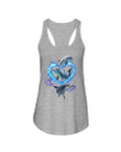 Dolphin Unique Design Gift For Dolphin Lovers Ladies Flowy Tank