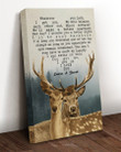 I Promise You A Better Night Deer Custom Name Husband Gift For Wife Laura And David Matte Canvas