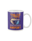 I Live In A Small Town Gift For Airport Lovers Mug