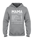 Mama Daily Value Design Gift For Family Hoodie