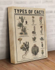 Gift For Beautiful Wife From Husbandtypes Of Cacti Matte Canvas
