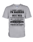 I'm Married To April Freaking Sexy Wife Trending For Birthday Gift Guys V-Neck