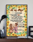 Present For You'll Always Be My Loving Mother Abuelo Vertical Poster