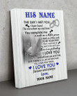 Hand In Hand Gift For Boyfriend There Is No Pretending I Love You Custom Name Matte Canvas Matte Canvas