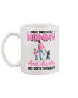 I Have Two Titles Mommy And Auntie Gift For Family Mug