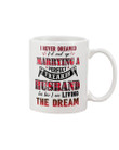 Marrying A Perfect Freaking Husband Plaid Red Gift For Husband Mug