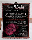 Madala Gift For Wife How Special You Are To Me Sherpa Fleece Blanket Sherpa Blanket