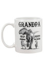 Gift For Grandpa Dinosaur Niece's Best Friend Nephew's Partner In Crime Mug