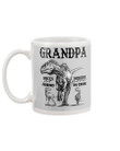 Gift For Grandpa Dinosaur Niece's Best Friend Nephew's Partner In Crime Mug