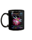 Gift For Angel Grandpa Dragonfly My Mind Still Talks Mug