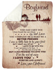 You Make Me A Better Person Sherpa Fleece Blanket Gift For Lover Sherpa Blanket