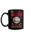 A Grandson Of A Freaking Awesome Grandma Baseball Lover Gift For Family Mug