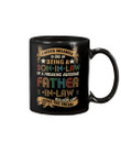 Family Gift Vintage A Son In Law Of A Freaking Awesome Father In Law Mug