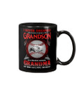 A Grandson Of A Freaking Awesome Grandma Baseball Lover Gift For Family Mug