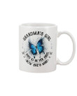 Blue Butterfly Gift For Angel Grandmai Used To Be Her Angel Mug