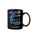 The Gift Of You Blue T Rex Gift For Grandson Mug