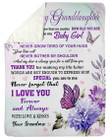 You Are My Baby Girl Grandma Gift For Granddaughter Sherpa Fleece Blanket Sherpa Blanket