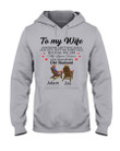 Old Couple Our Home Ain't No Castle Custom Name Adam Gift For Wife Name Joe Hoodie