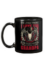 The Only Thing I Love More Than Hunting Skeleton Gift For Grandpa Mug