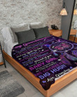 It Is Full Of Love Purple Dream Catcher Grandma Gift For Granddaughter Sherpa Fleece Blanket Sherpa Blanket