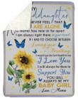 Loving You And Breathing Sunflower Sherpa Fleece Blanket Mema Gift For Granddaughter Sherpa Blanket