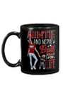 Auntie And Nephew Best Friend For Life Plaid Red Gift For Family Mug