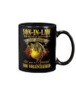 Gift For Son In Law Dragon You Volunteered Mug