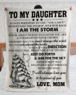 You Can't Change The Wind Sherpa Fleece Blanket Mama Gift For Daughter Sherpa Blanket