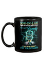 Gift For Son In Law Wolf Thunder You Volunteered Mug