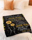 You Will Never Lose You Either Win Or Learn Gift For Granddaughter Sherpa Fleece Blanket