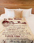 Love The Sound Of Your Voice Sherpa Fleece Blanket Gift For Wife Sherpa Fleece Blanket