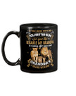 Grandparent Gift For Grandkid Lion Family If You Mess With Me Mug