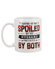 Blessed By God Spoiled By My Husband Gift For Family Mug
