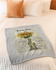 The Gift Of You Sunflower Tree Of Life Mom Sherpa Fleece Blanket Gift For Son Sherpa Fleece Blanket