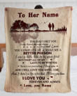 I Want All Of My Lasts To Be With You Custom Name Gift For Wife Sherpa Fleece Blanket