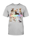 Colorful Love Chihuahuas Gift For Dog Lovers Guys Tee