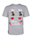 Yorkie My Life Formula Gift For Dog Lovers Guys V-neck
